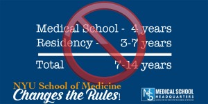 NYU School of Medicine 3 Year Program