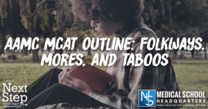 MP 172: AAMC MCAT Outline: Folkways, Mores, and Taboos