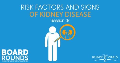 BR 37: Risk Factors and Signs of Kidney Disease