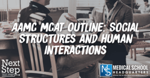 MP 176: AAMC MCAT Outline: Social Structures and Human Interactions