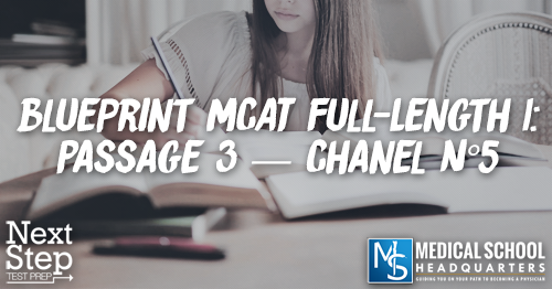 MP 184: Blueprint MCAT Full-Length 1: Passage 3 — Chanel N°5