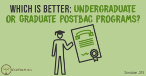 OPM 231: Which Is Better: Undergraduate or Graduate Postbac Programs?