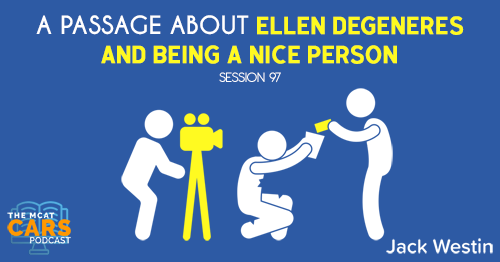 CARS 97: A Passage About Ellen DeGeneres and Being a Nice Person