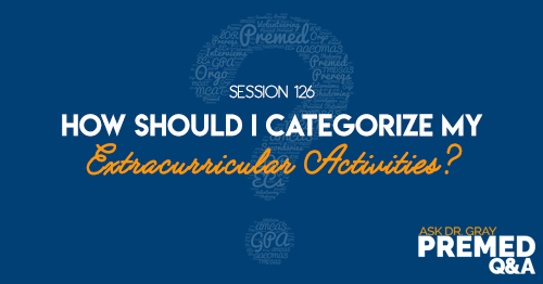 ADG 126: How Should I Categorize my Extracurricular Activities?