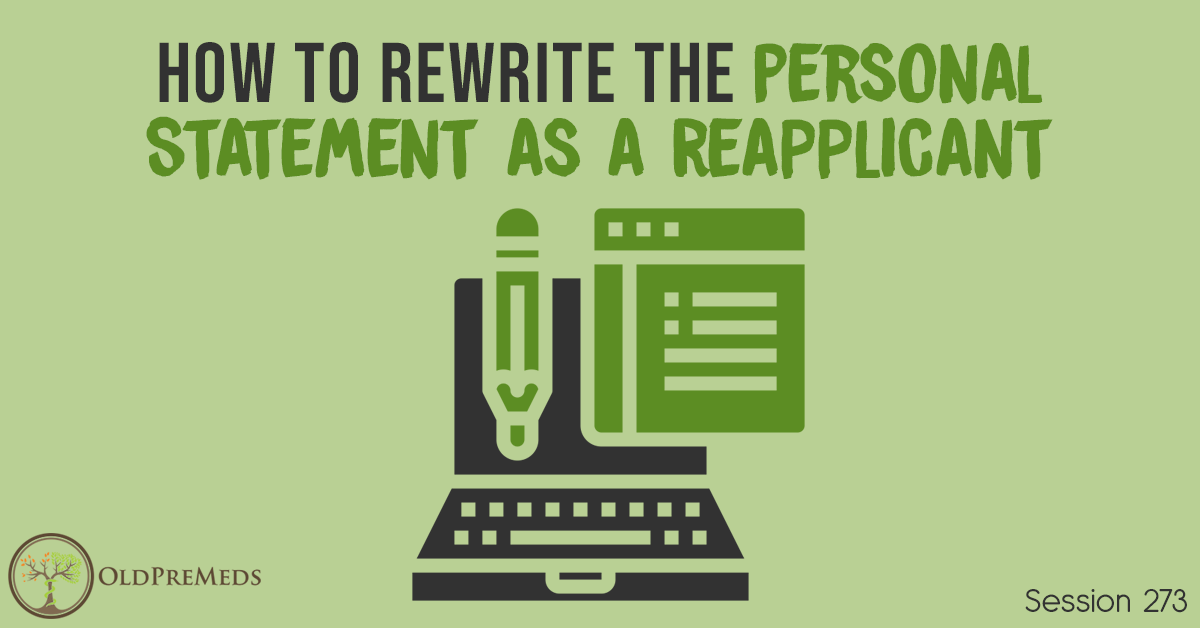 Rewriting personal statement image