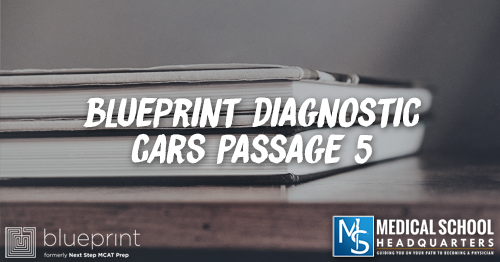 MP 274: Blueprint Diagnostic CARS Passage 5