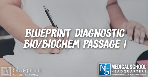 MP 275: Blueprint Diagnostic Bio/BioChem Passage 1
