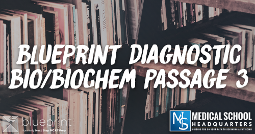 MP 278: Blueprint Diagnostic Bio/BioChem Passage 3
