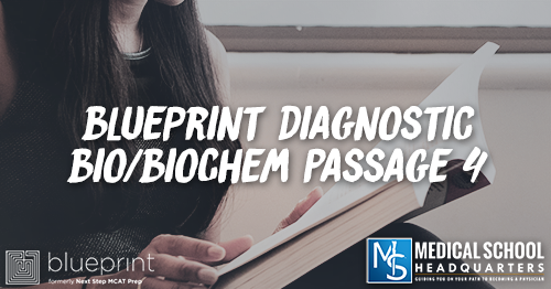MP 280: Blueprint Diagnostic Bio/BioChem Passage 4