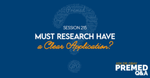ADG 215: Must Research Have a Clear Application?