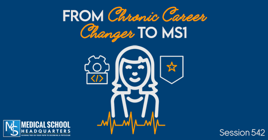 PMY 542: From Chronic Career Changer to MS1