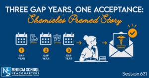 PMY 631: Three Gap Years, One Acceptance: Shemiele's Premed Story